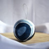 Boule de Noël bleue, blanche et noire n°1/4 (vendu) – Image 3